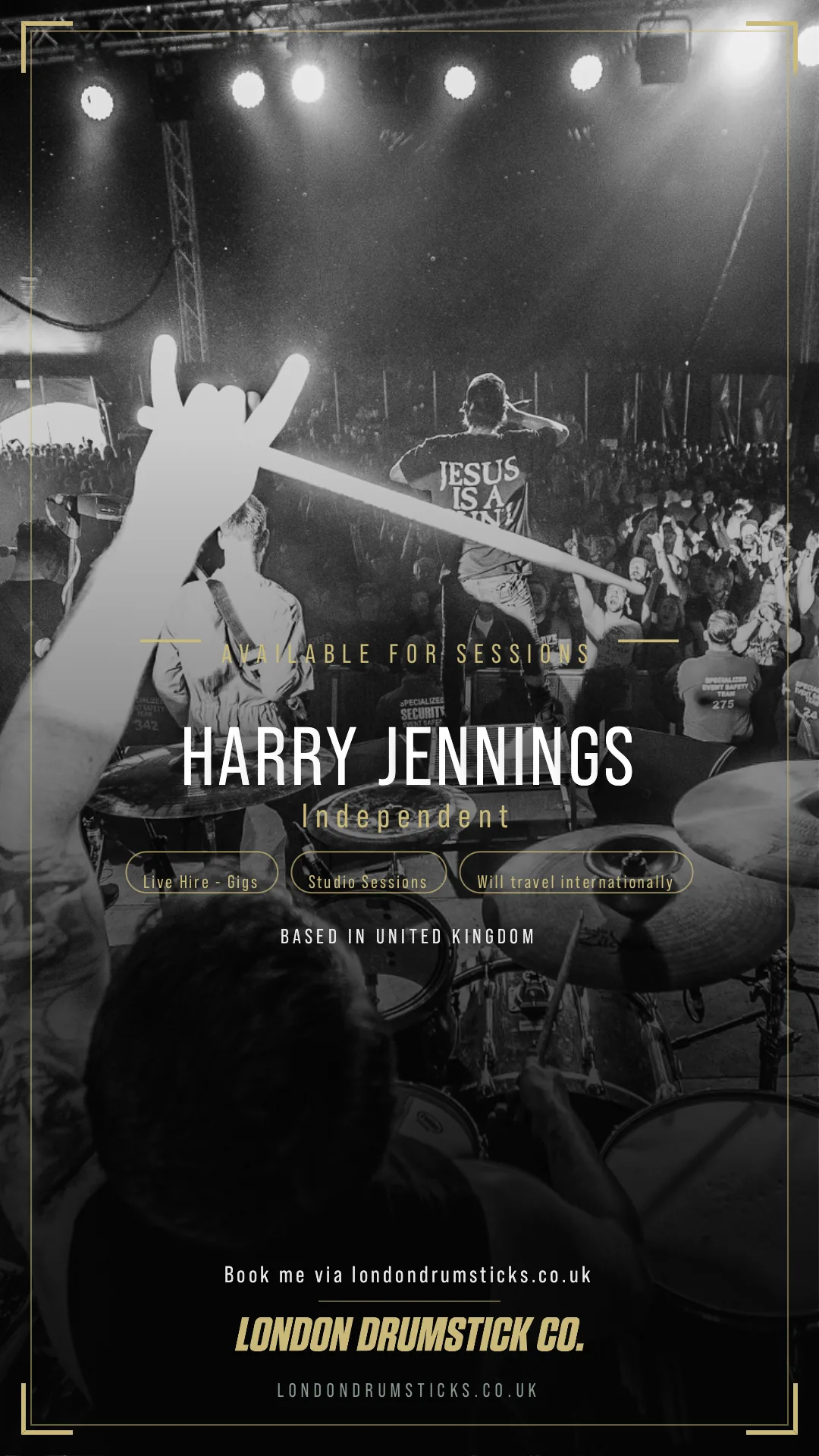 Harry Jennings session poster
