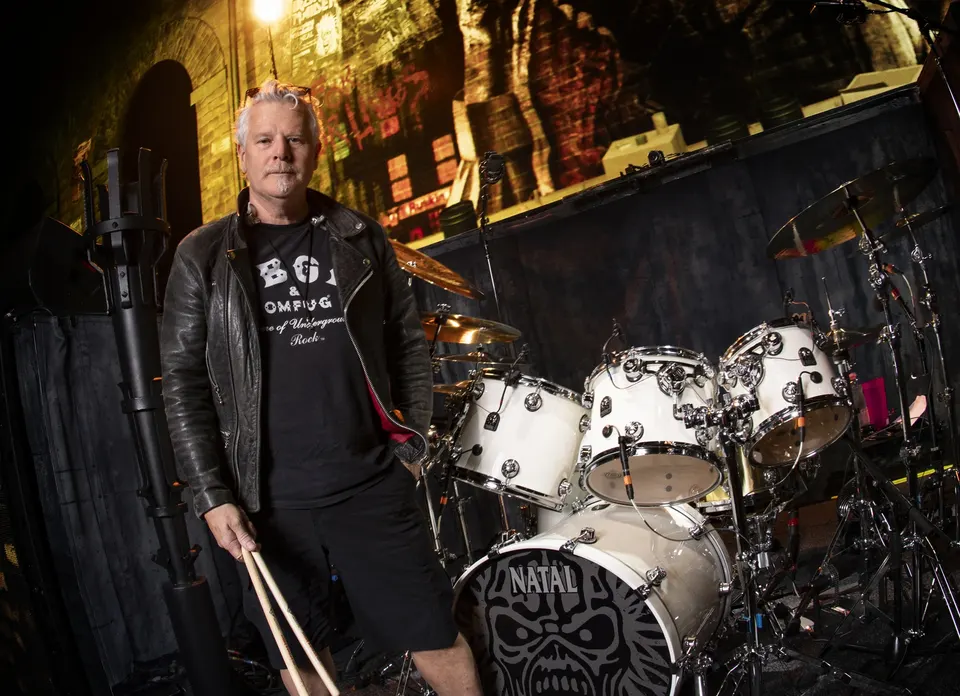 Simon Dawson of Iron Maiden · Run For Your Lives Tour